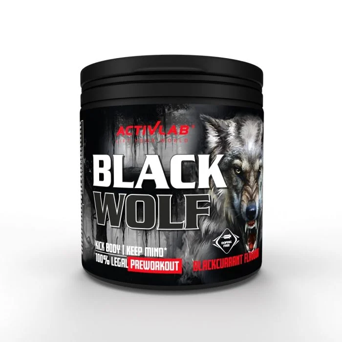 Передтренувальний комплекс Activlab Black Wolf 300 g Blackcurrant