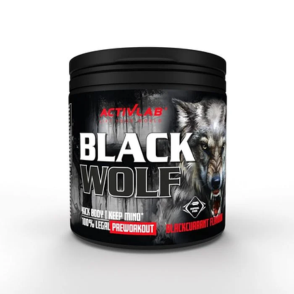 Передтренувальний комплекс Activlab Black Wolf 300 g Blackcurrant, фото 1