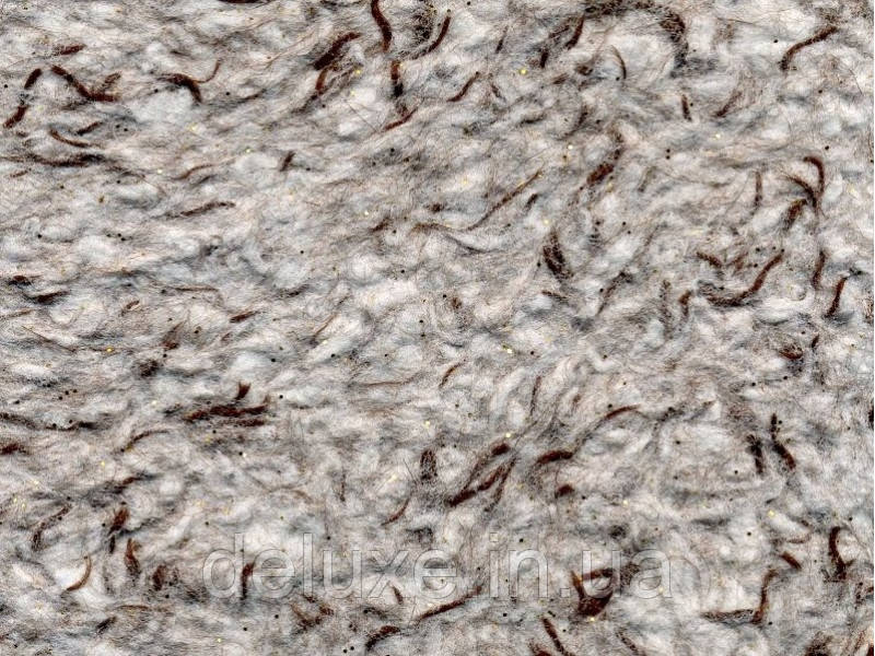 Рідкі шпалери, коричневі, целюлоза, пряжа, без глітерів, ТМ "Стиль", Тип 31, фото 1