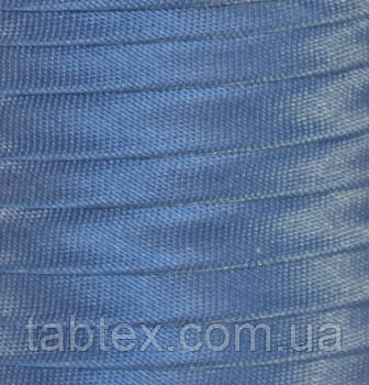Коса Бейка "Kotex"№8078(блакитний/сірий) атласна 110 ярд. (100,60 м)