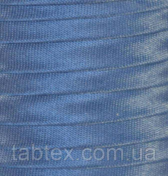 Коса Бейка "Kotex"№8078(блакитний/сірий) атласна 110 ярд. (100,60 м), фото 1