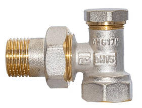 Кран радіаторний FADO Classic кутовий нижній