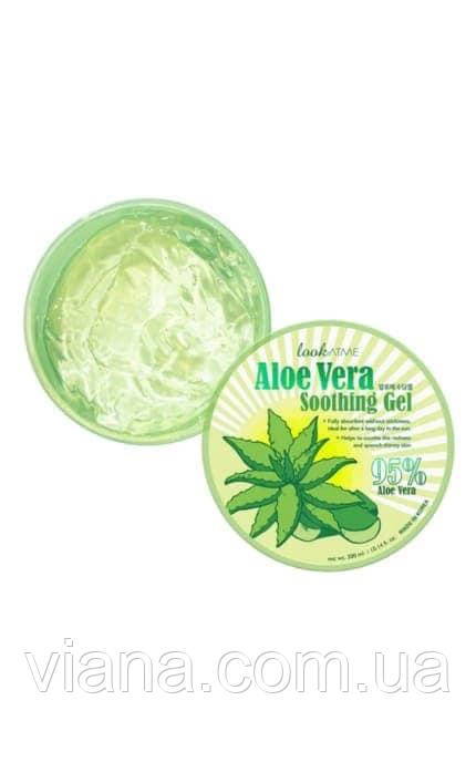 Зволожувальний гель з алое Welcos Look at me 95% soothing gel, 300 мл