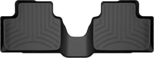 Автомобільні килимки поліки в салон Weathertech на Volvo XC40 Recharge 21-22 2-й ряд чорні Вольво ХС40, фото 1