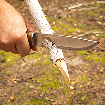 Ніж туристичний BPS Knives BK06 CSH, вуглецева сталь (Україна), фото 3