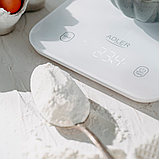 Ваги кухонні Adler AD 3181 white до 10 кг, фото 6