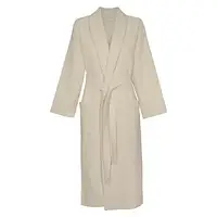 Халат вафельный люкс беж-суровый от производителя Ярослав Украина