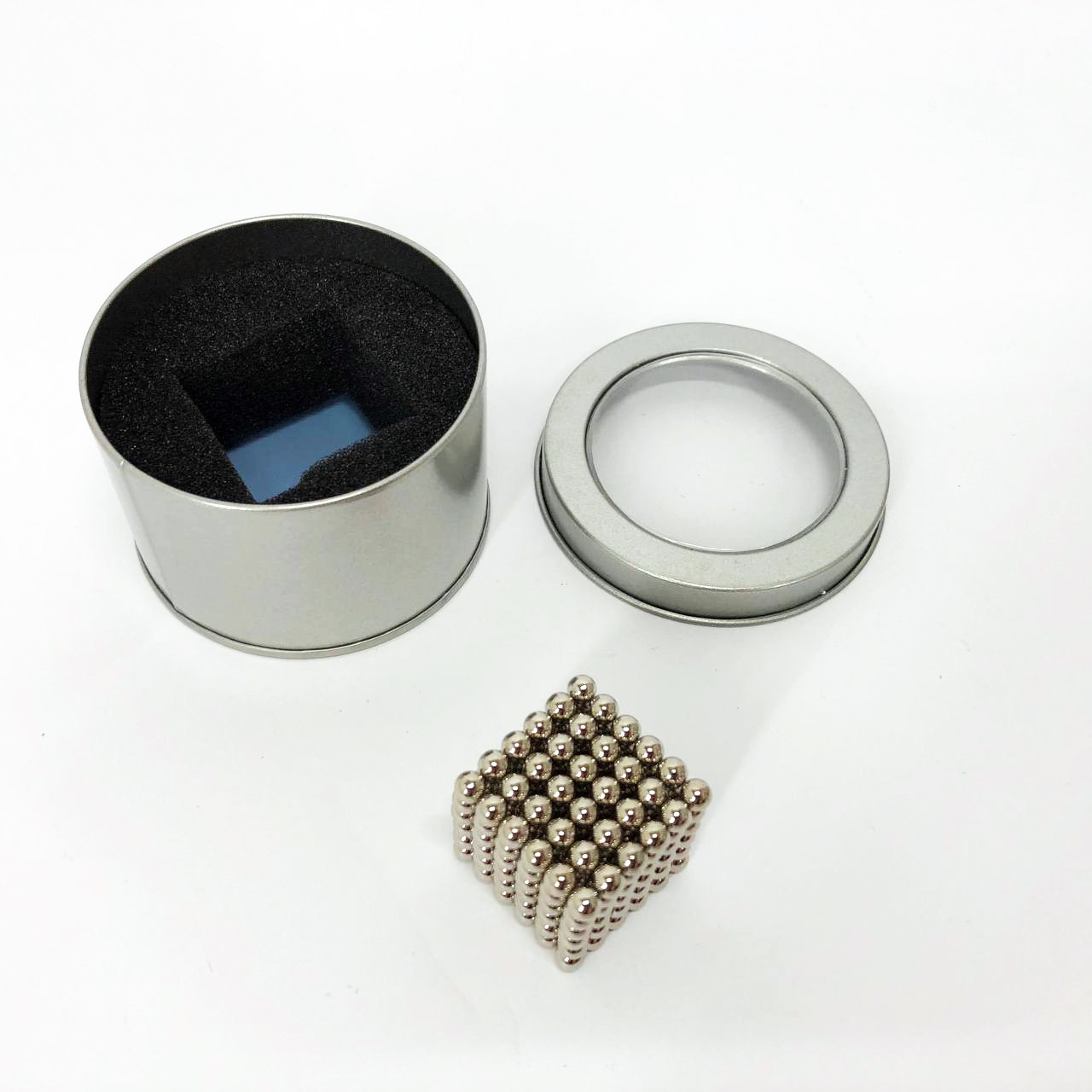 Магнітна головоломка neocube Нео NeoCube Серебристый Магнітний куб Неокуб фігури IH-28, фото 1