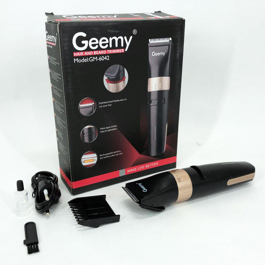 Машинка для стрижки волосся домашня, Багатофункціональна акумуляторна машинка для стрижки PD-25, фото 1