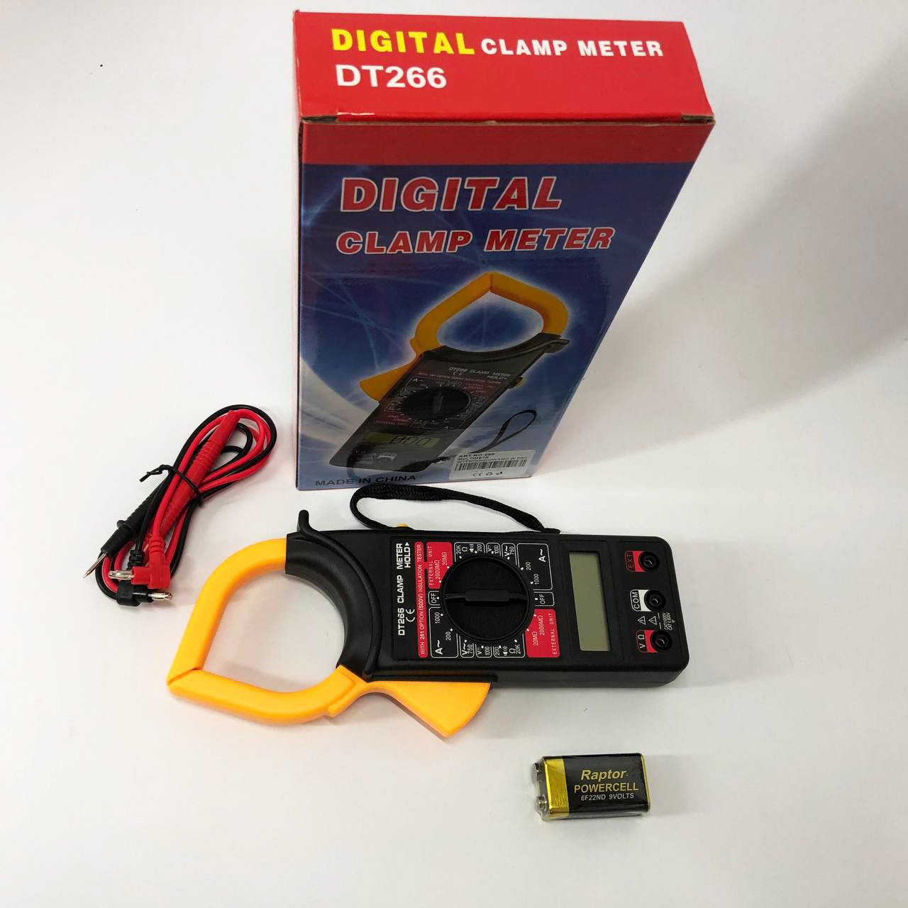 Універсальний вимірювальний прилад для струму Digital DT-266, Портативний мультиметр цифровий NZ-22, фото 1