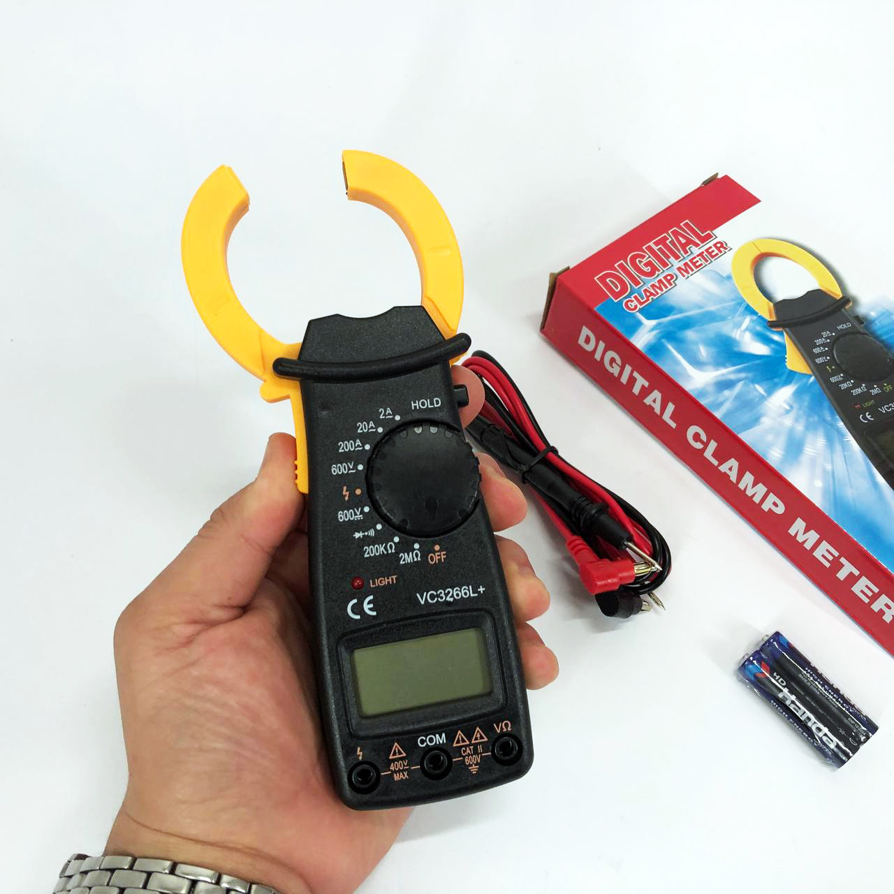 Електронний тестер мультиметр VC3266 L+, Мультиметр з високим діапазоном вимірювань IN-93, фото 1