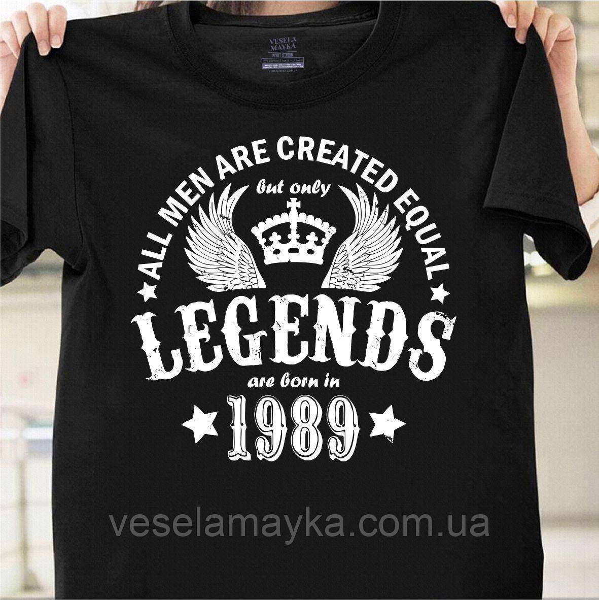 Футболка Легенди народжуються в 1989
