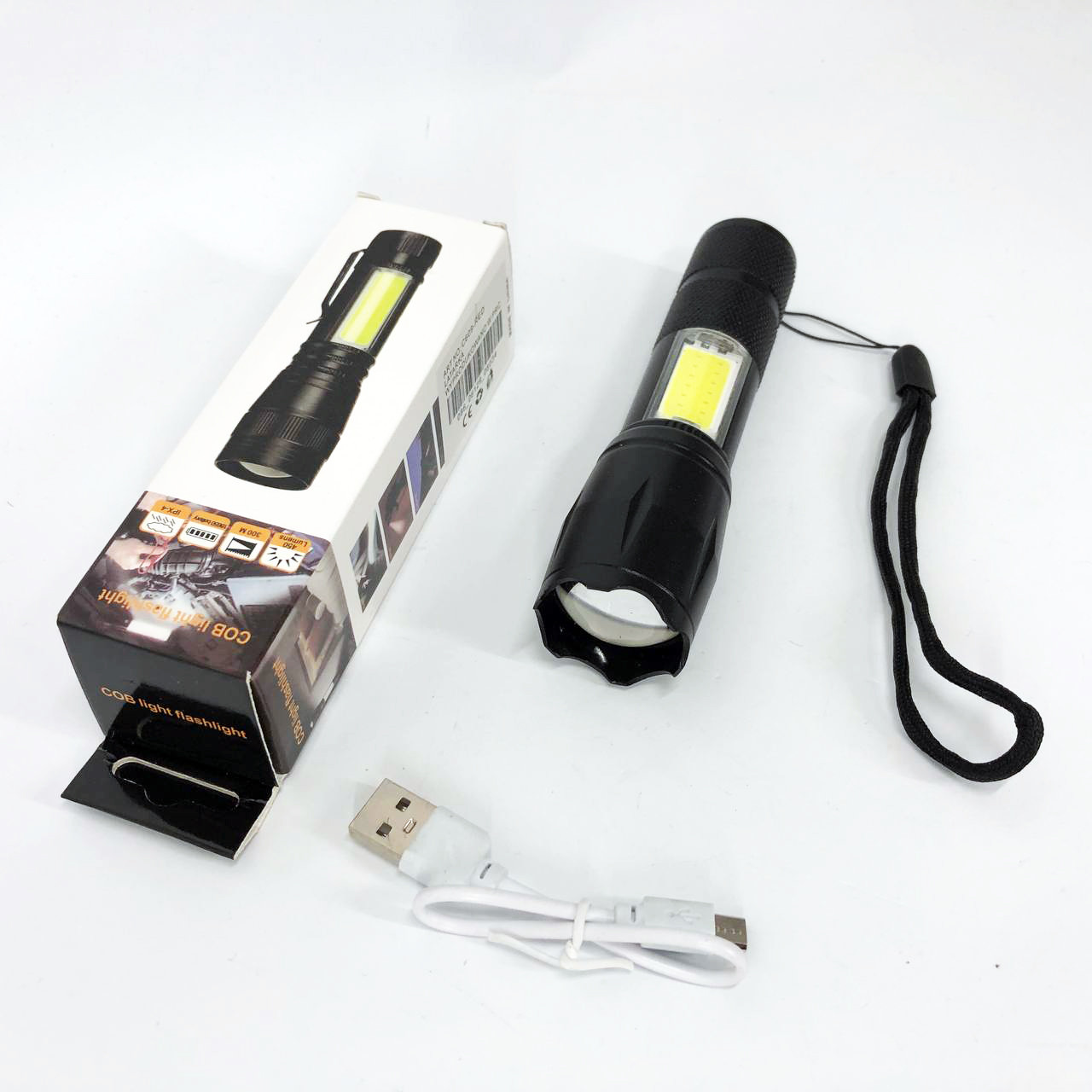 Світлодіодний ліхтар із тривалим часом світіння PLD C609-T6+COB, Світильник пило-вологозахищений UO-58, фото 1