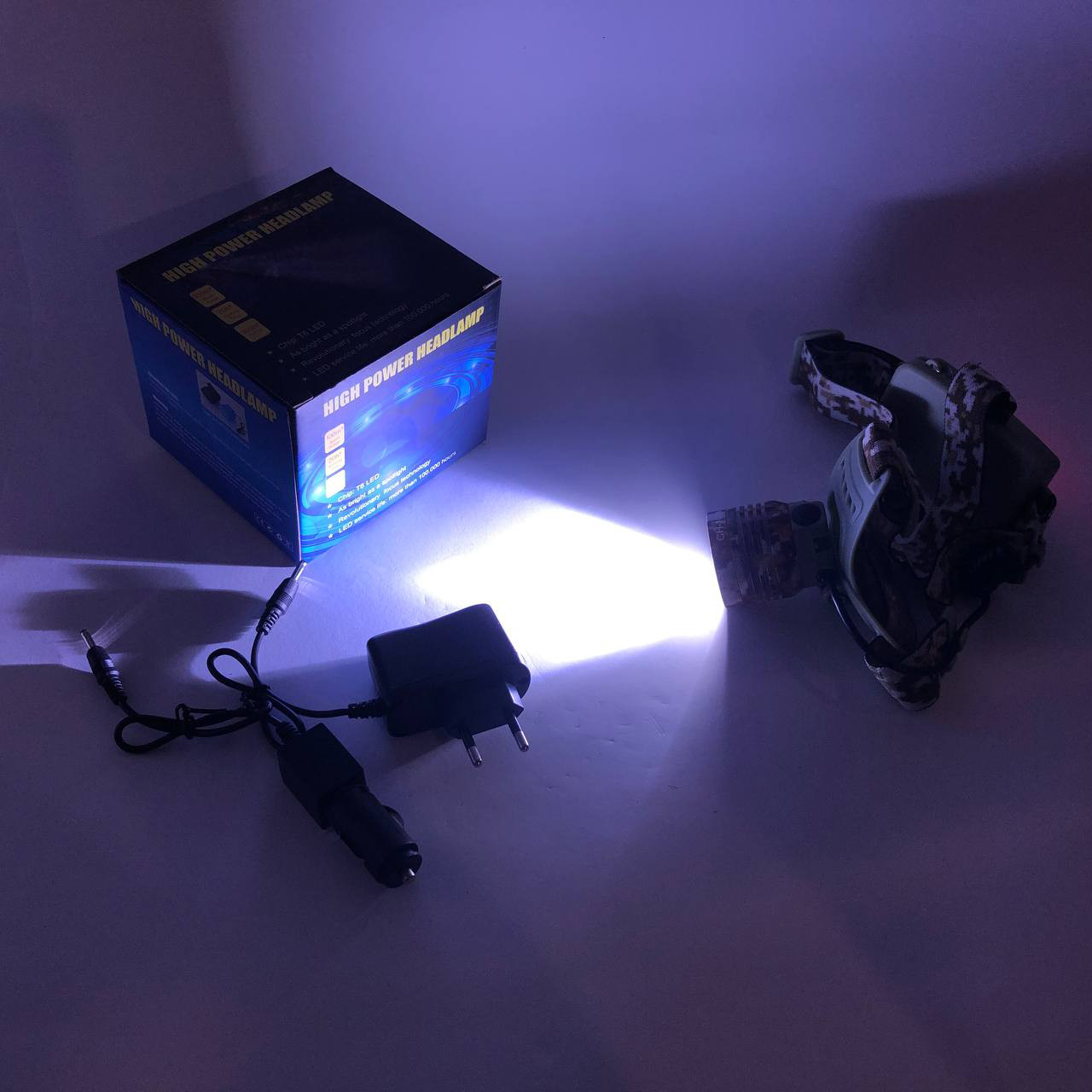 Налобний ліхтар для сто CH-108-T6+COB(white+red), Дуже потужний налобний ліхтар, Головний ліхтарик JF-50, фото 1