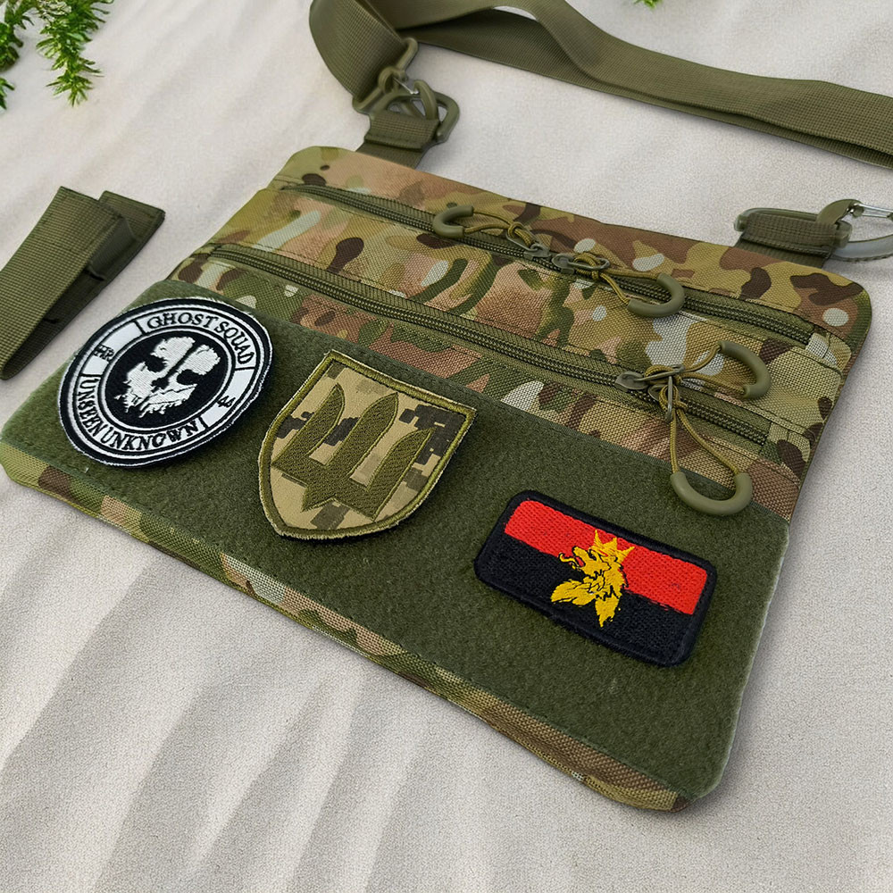 Сумка чоловіча тактична, Сумка для активного способу життя, Чоловіча тактична сумка DQ-780 і підсумка