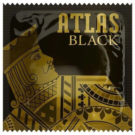 Презерватив Atlas Black класичний, фото 1