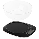 Ваги кухонні з чашею Mesko MS 3179 black, фото 2