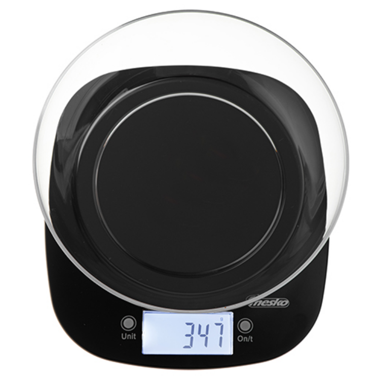 Ваги кухонні з чашею Mesko MS 3179 black, фото 1