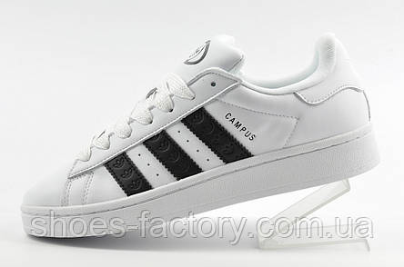 Кросівки білі Adidas Campus чоловічі, фото 1