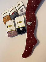 Колготи мікс,"I love you" 9-10 років ( на зріст 122 - 132 см), кольори мікс, вартість за 1 пару