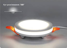Світільник світлодіодний вбудований СB-R-9-W 5000 К