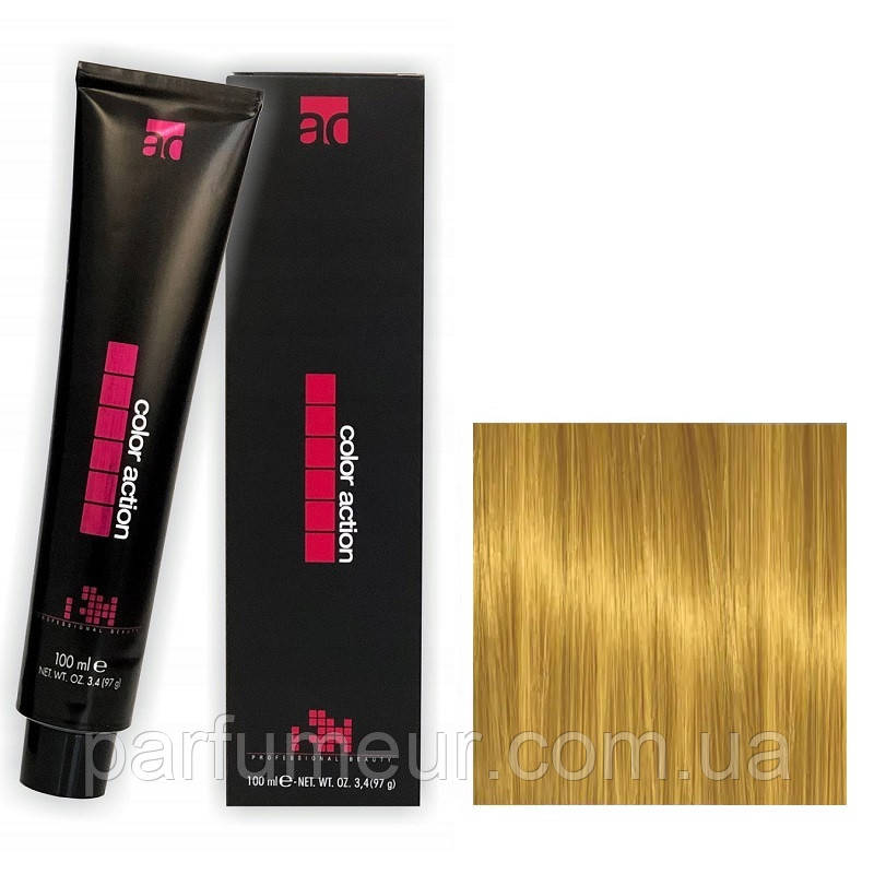 Karibelly Color Action Перманентна крем-фарба для волосся Y / CG Giallo жовтий 100 мл, фото 1