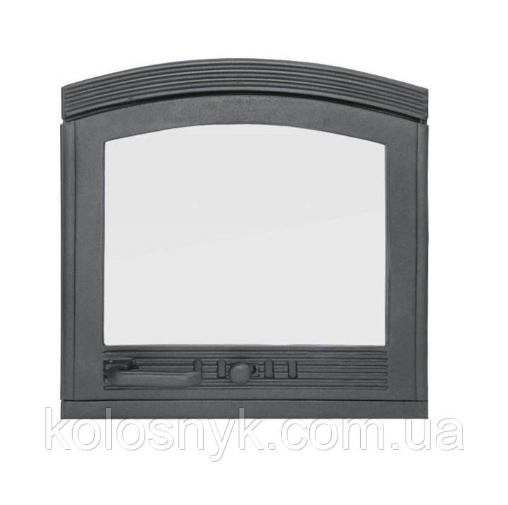 Чавунна дверцята для каміна ARKA 500x490