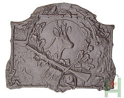 Чавунна плита Голова оленя