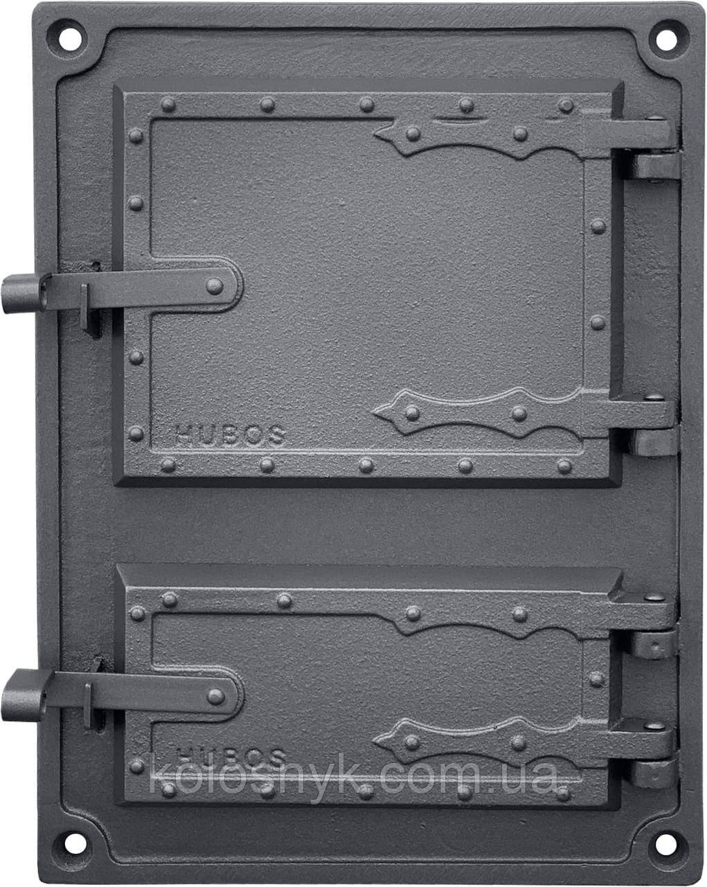 Чавунна дверцята DPK4W 375X275