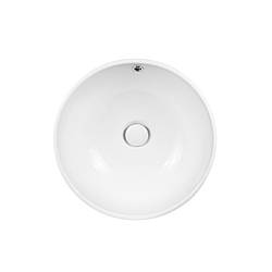Раковина-чаша Qtap Amazon 430х430х160 White з донним клапаном QT02117043NW