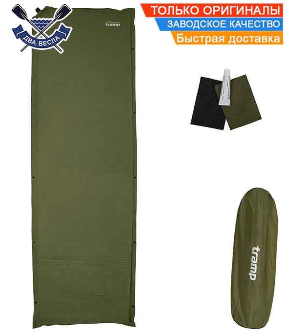 Килимок самонадувний Tramp COMFORT 5 cm UTRI-010-dark-olive килимок самонадувний тактичний для походів