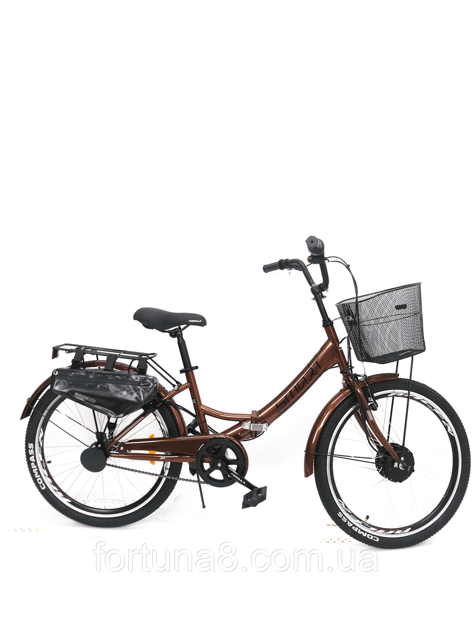 Електровелосипед Crosser Smart 24" (500W 36V 13,2Ah) Бронза