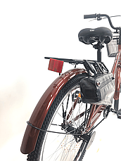 Електровелосипед Crosser Smart 24" (500W 36V 13,2Ah) Бронза, фото 6