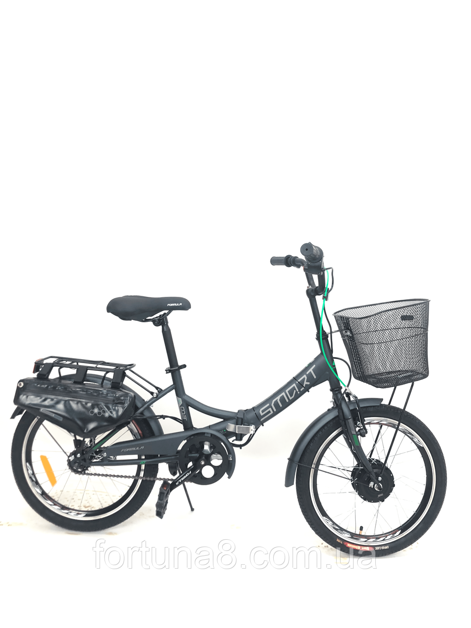 Електровелосипед Crosser Smart 24" (500W 36V 13,2Ah) Матовий чорний