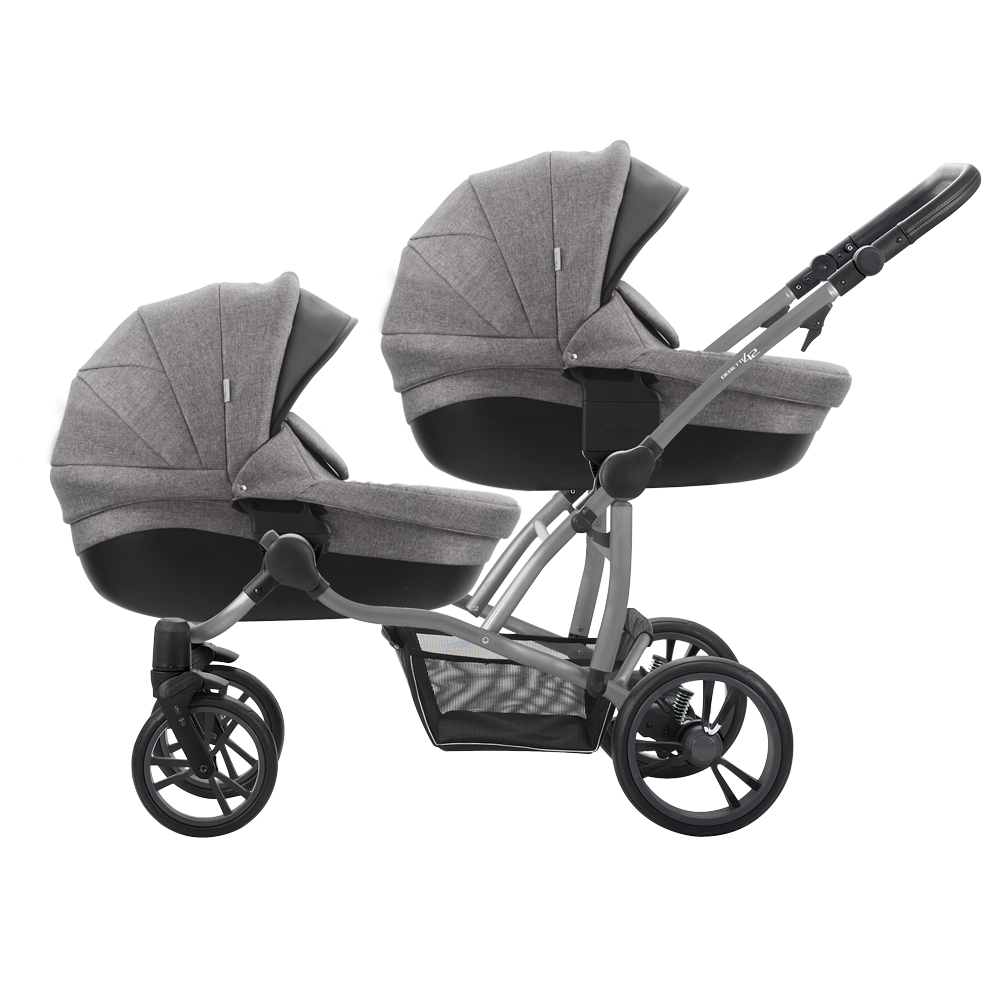 Коляска для двійні універсальна Bebetto 42 NEW LJ195