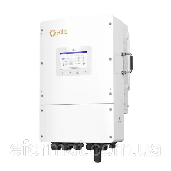 Гібридний інвертор Solis S6-EH3P12K-L 12KW 48 V 2 MPPT Wi-Fi