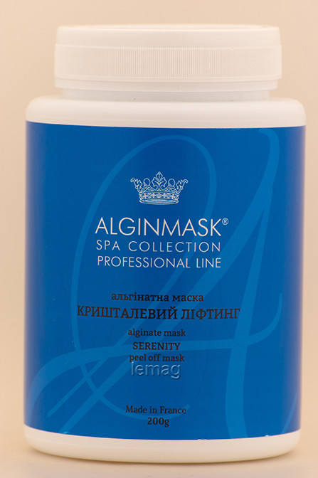 ALGINMASK Альгінатна маска Кришталевий Ліфтінг для обличчя, 200 г