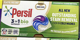 Persil Universal Bio caps 3 в 1 гелеві капсули для прання універсальні 32 штуки
