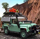Великий конструктор Icons Land Rover Classic Defender 90 2336 деталей, фото 4