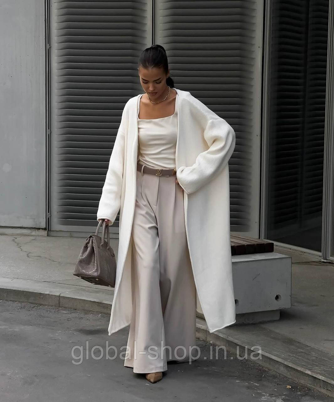 Штани жіночі палаццо, висока посадка, розміри SM і ML