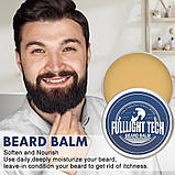 Для догляду за бородою та вусами Fullligh, для росту бороди, бальзам, випрямляч, шаблон сироваток, фото 8