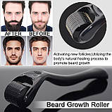 Для догляду за бородою та вусами Fullligh, для росту бороди, бальзам, випрямляч, шаблон сироваток, фото 10