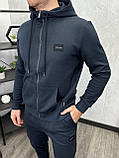 Чоловічий спортивний костюм Calvin Klein H4710 синій, фото 2