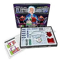 Набор электронный конструктор для детей, электрический развивающий конструктор Electro Labaratory С399