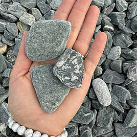 Камінь декоративний для клумб «Грін» сіро-зелений сланець (ціна за 1 кг від 1 тони)