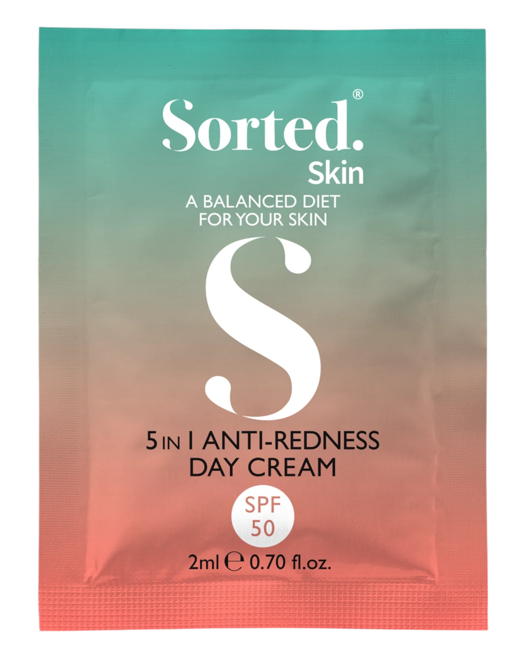 Денний крем проти почервонінь 5 в 1 Sorted Skin 5 in 1 Anti-Redness Day Cream 2 ml (тестер)