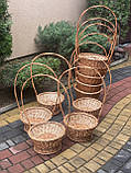 Подарункова Корзина з лози. Арт:3099, фото 2