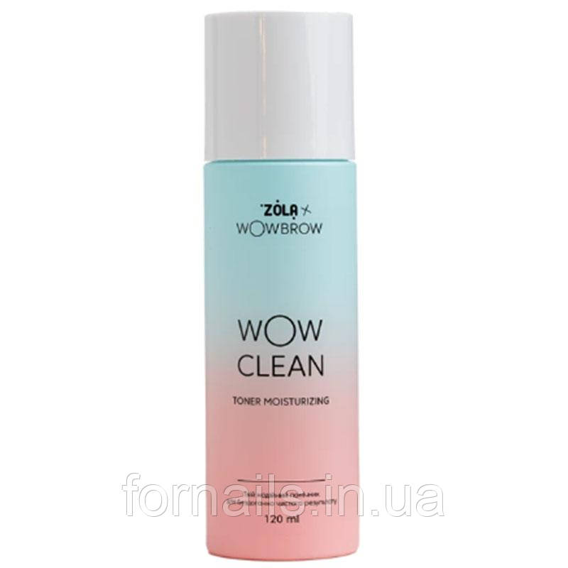 Професійний очищуючий тонер для очей ZOLA x WowBrow 120 мл, фото 1