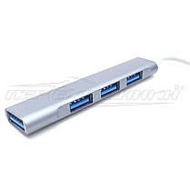 HUB міні Type-C to 4-Port - USB 3.0+3*USB 2.0(преміум), фото 4