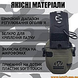Активні навушники Walker's Razor Slim тактичні стрільці з шумозаглушенням для стрільців армії мисливців, фото 10